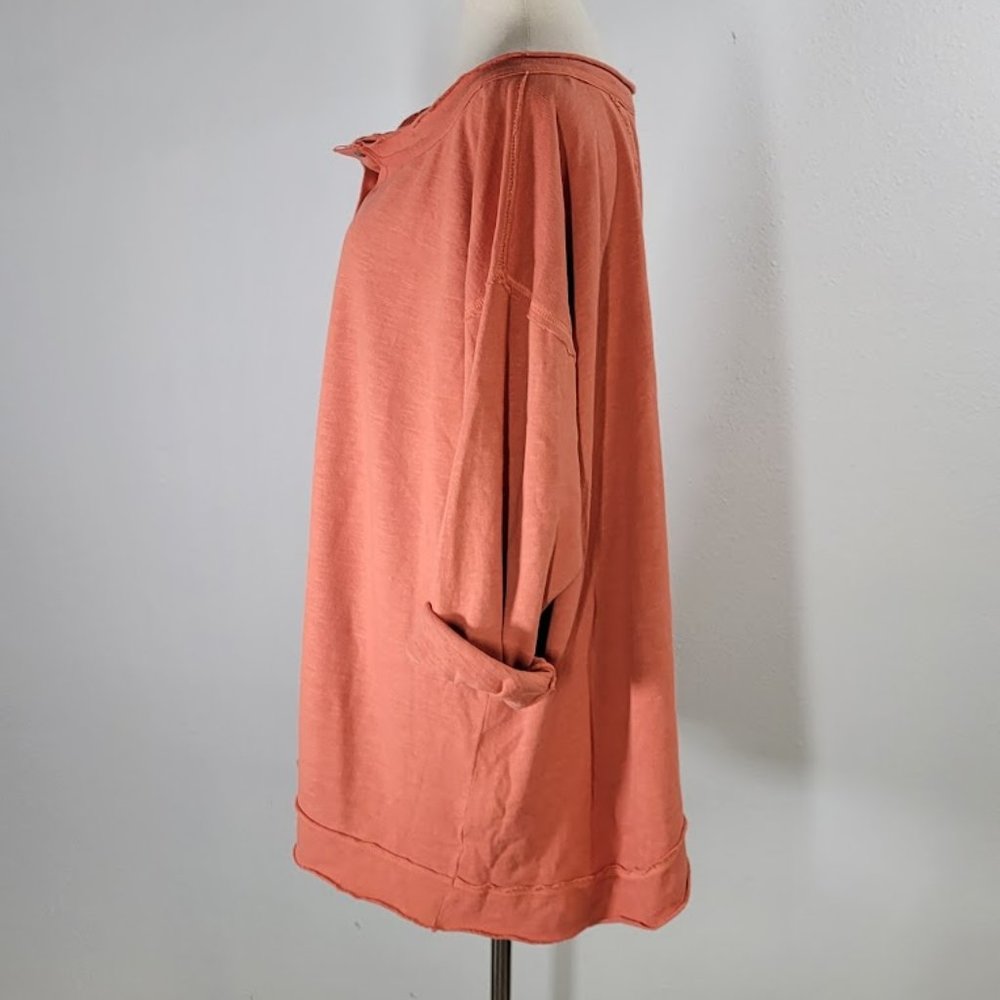 FREE PEOPLE INTIMATELY organic cotton pullover Sz M NEW - Picture 6 of 10